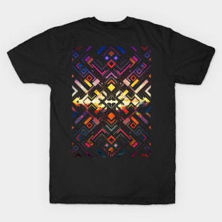 Magic Carpet Ride with Modern Abstract Pattern, gift for parent and girlfriend T-Shirt